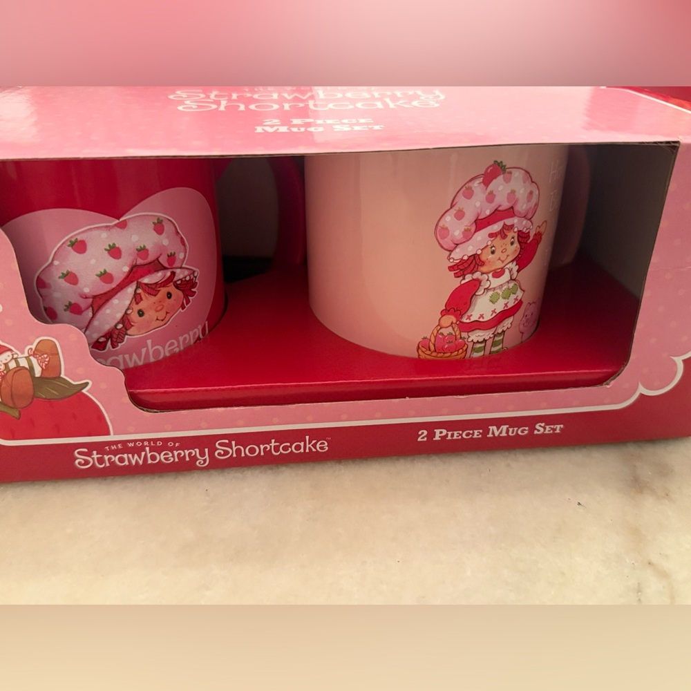 Strawberry Shortcake Mug Set